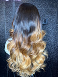 Closure glueless wig. (Raw Hair)