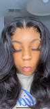 Long Bob with layers. Closure wig.